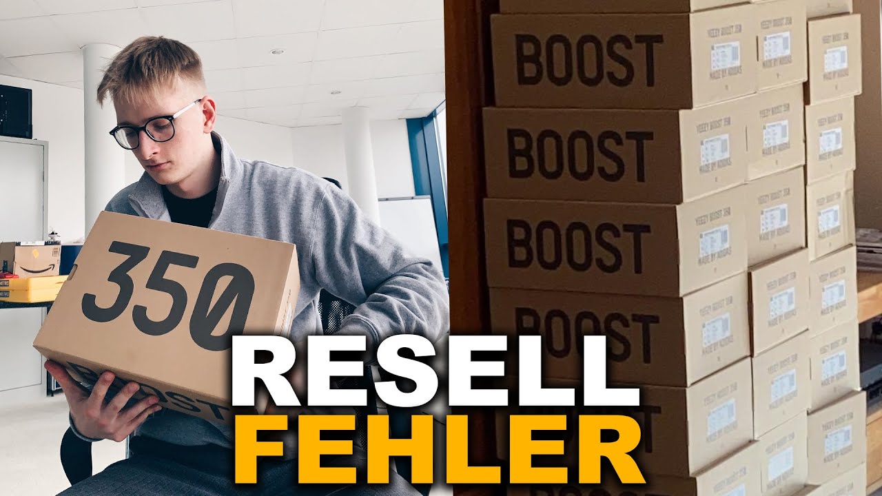 SNEAKER RESELL: Was du NICHT tun solltest!