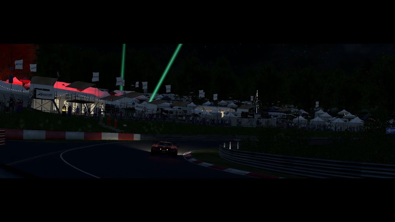 RACING WITH FERRARI ACC EVENT 4 LAPS OF NORDSCHLEIFE AT NIGHT