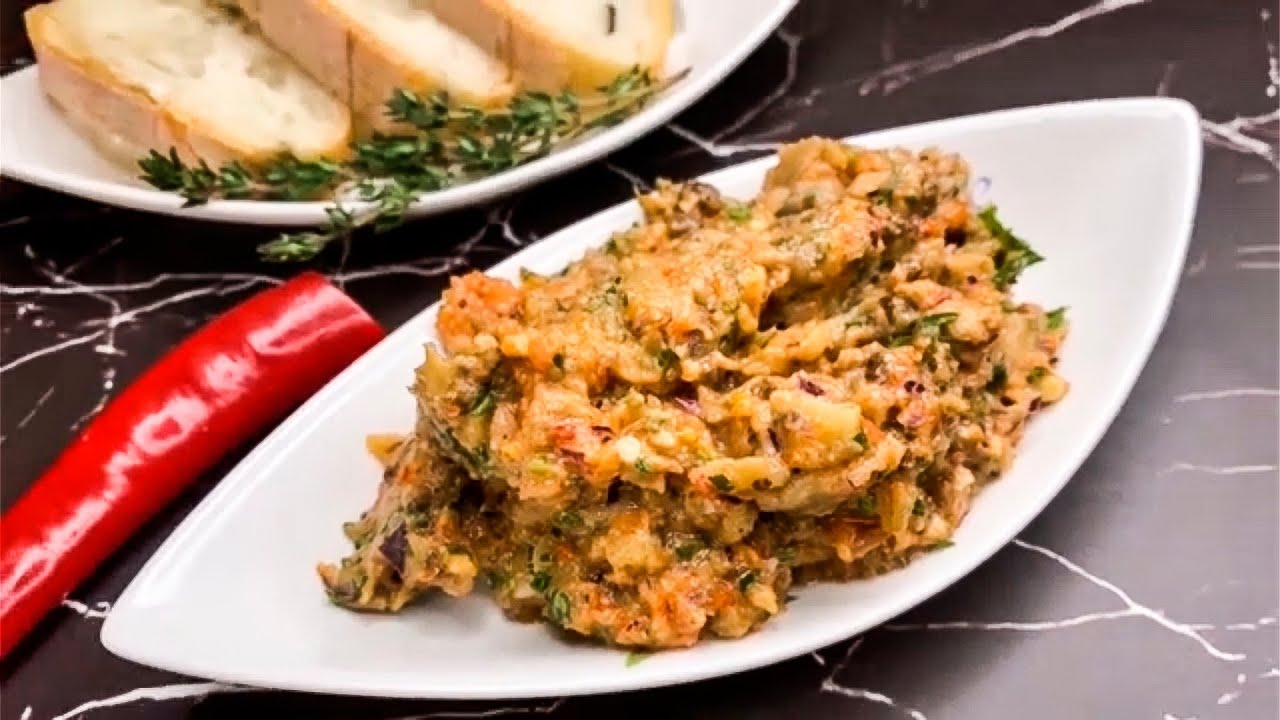 Бабагануш &ndash; вкуснейшая, нежнейшая, ароматнейшая закуска мезе. Готовим вместе. Вот это Кухня!