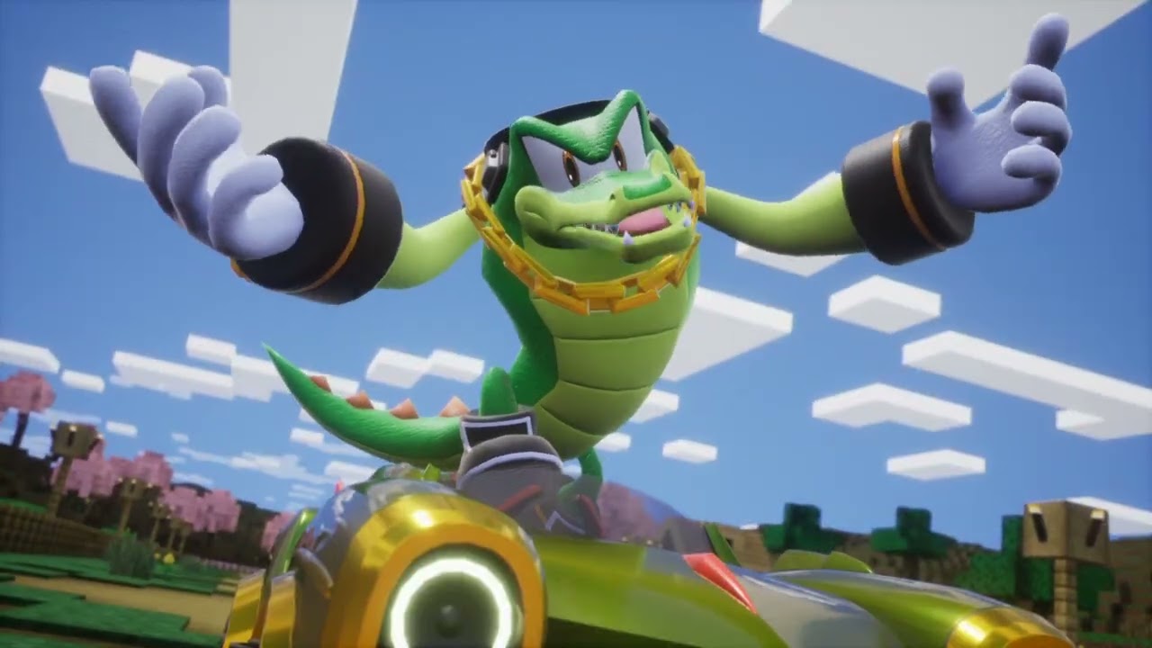 Sonic Racing: Crossworlds - All Vector the Crocodile Rival (Interactions) [No Subtitles]