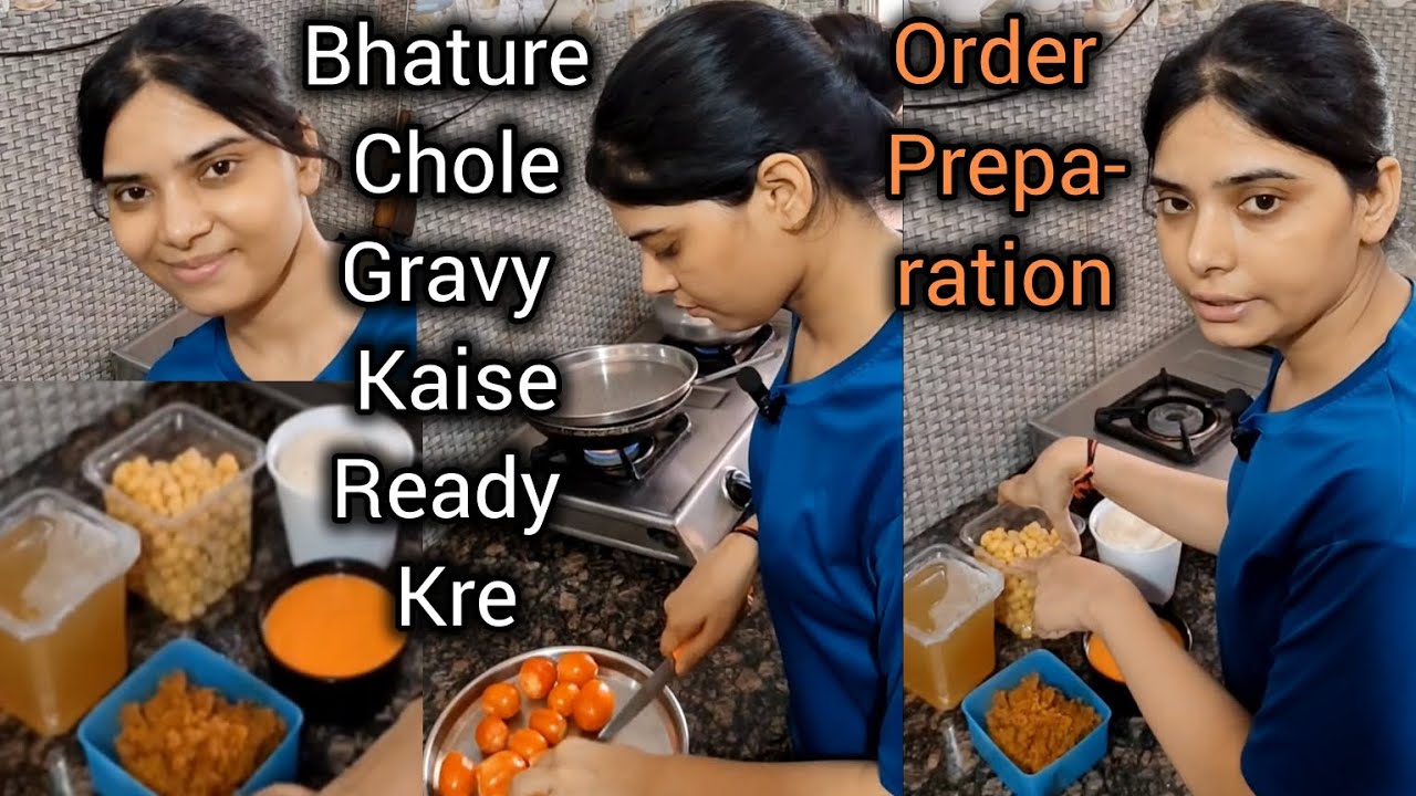 How to Prepare Masala gravy for Chole | Ap bhi order time per ready karna chahte hai ? Watch full ☺️