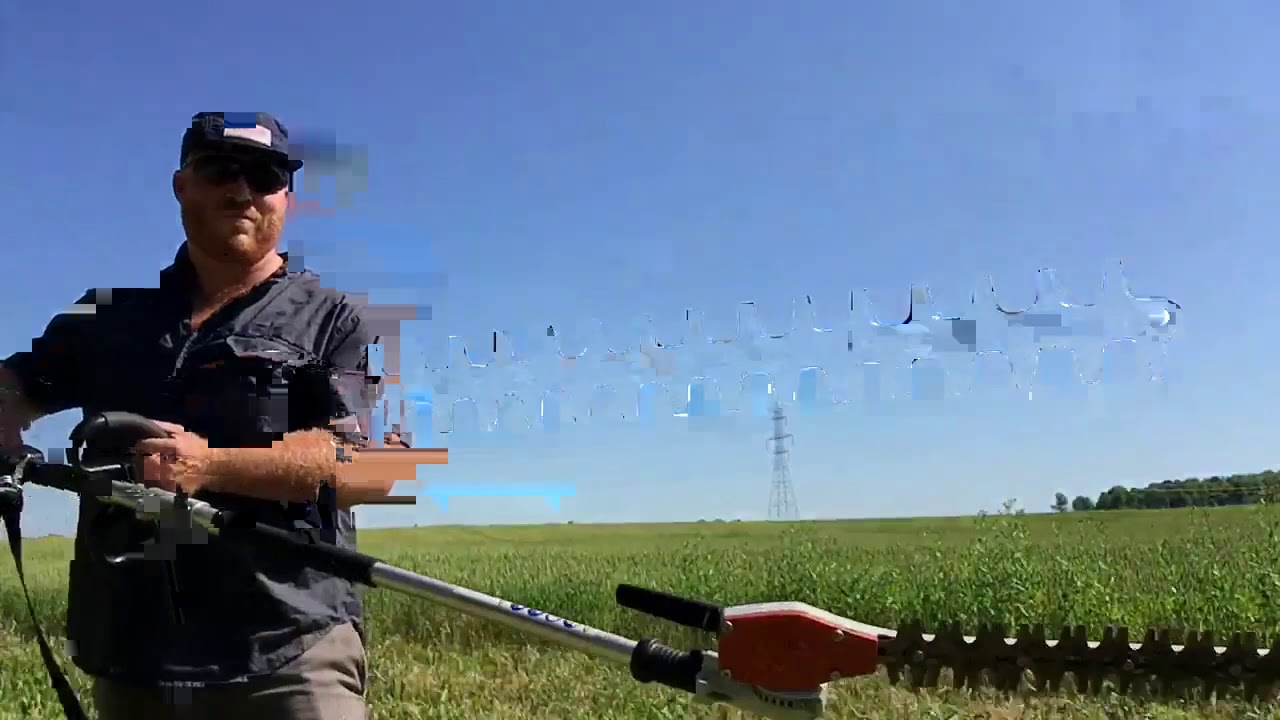 Fighting Thistles With STIHL Kombi System