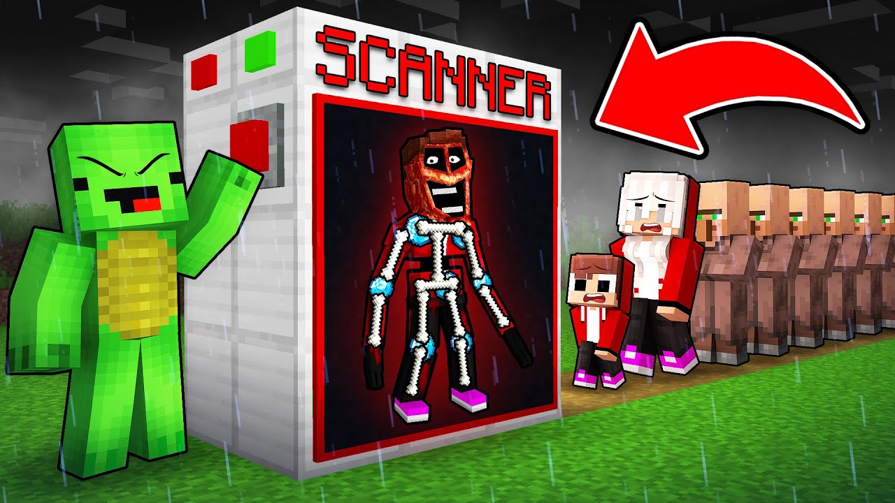 Mikey Created a Scanner To Find JJ’s Secrets in Minecraft! (Maizen)