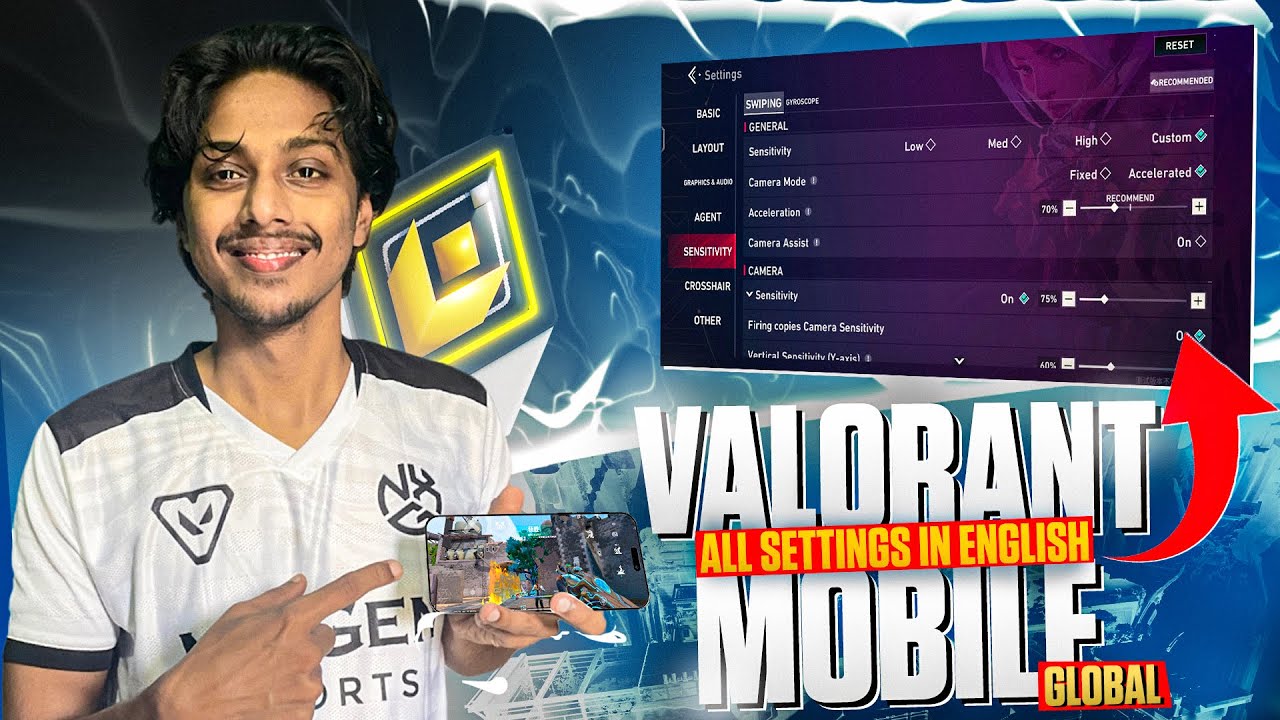 Valorant Mobile All Settings Guide | Global Version English 🎮