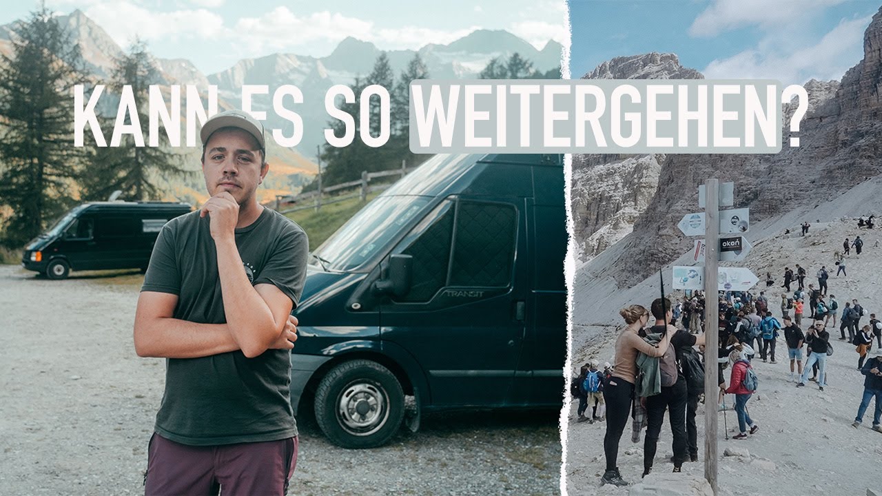 MASSENTOURISMUS in SÜDTIROL - Wie lange geht das noch gut? Im Wohnmobil nach Südtirol | Vanlife