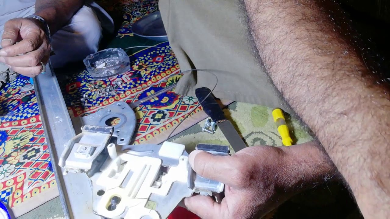إصلاح مكينة قزاز باب سلفرادو - يوكن - جي إم سي