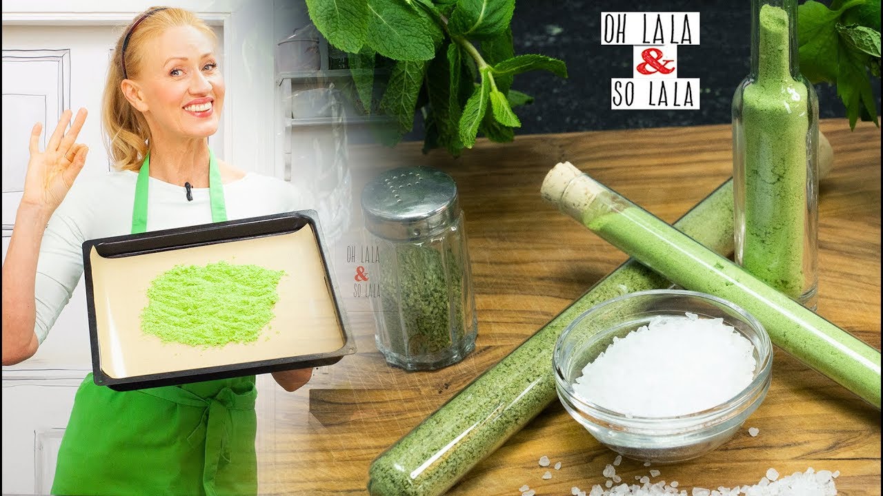 Kräutersalz * Gewürzsalz selber machen * Tutorial * köstlich & gesund * super als Geschenk
