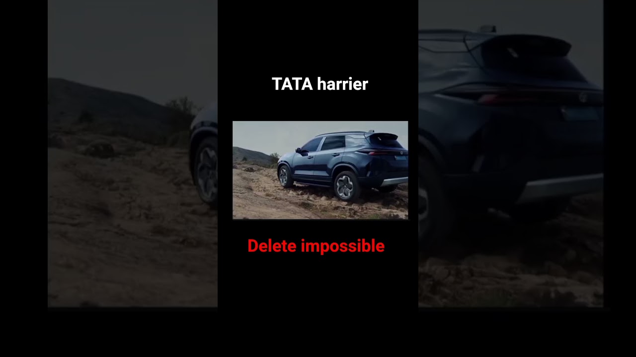 TATA harrier ev.Tata motors. delete impossible. made in India and show made by India car.