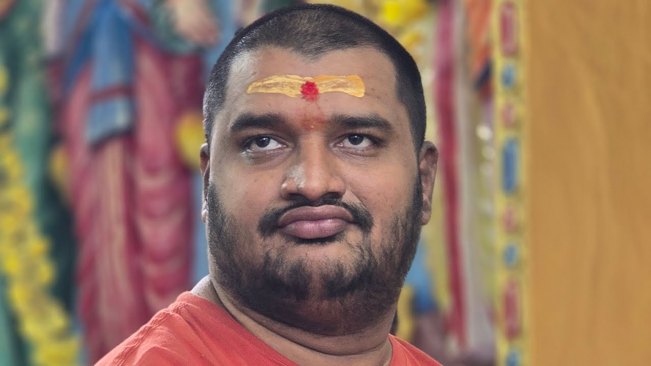 Shreekanthappa speech during the Vaikuntha Samaraadhane of Dr. Ravindra Ji