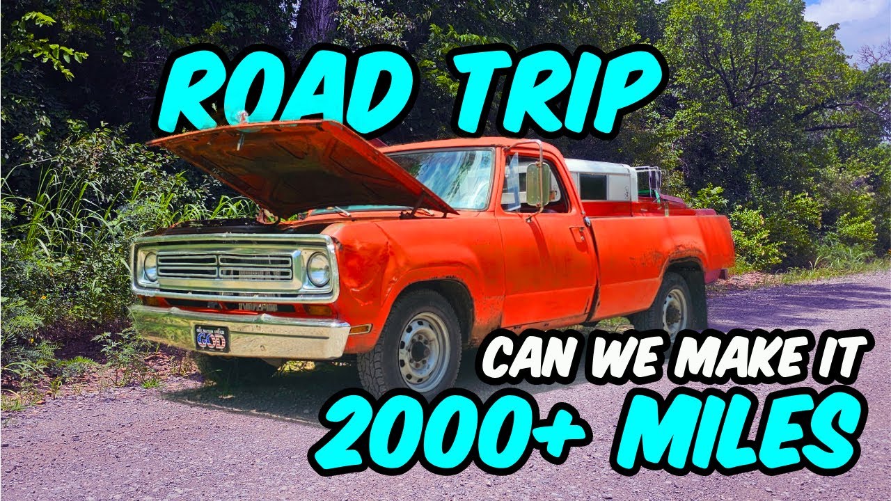 1972 DODGE TRUCK ROAD TRIP TO VISIT FARMTRUCK AND AZN- WILL IT SURVIVE 2000 MILES!! #route66