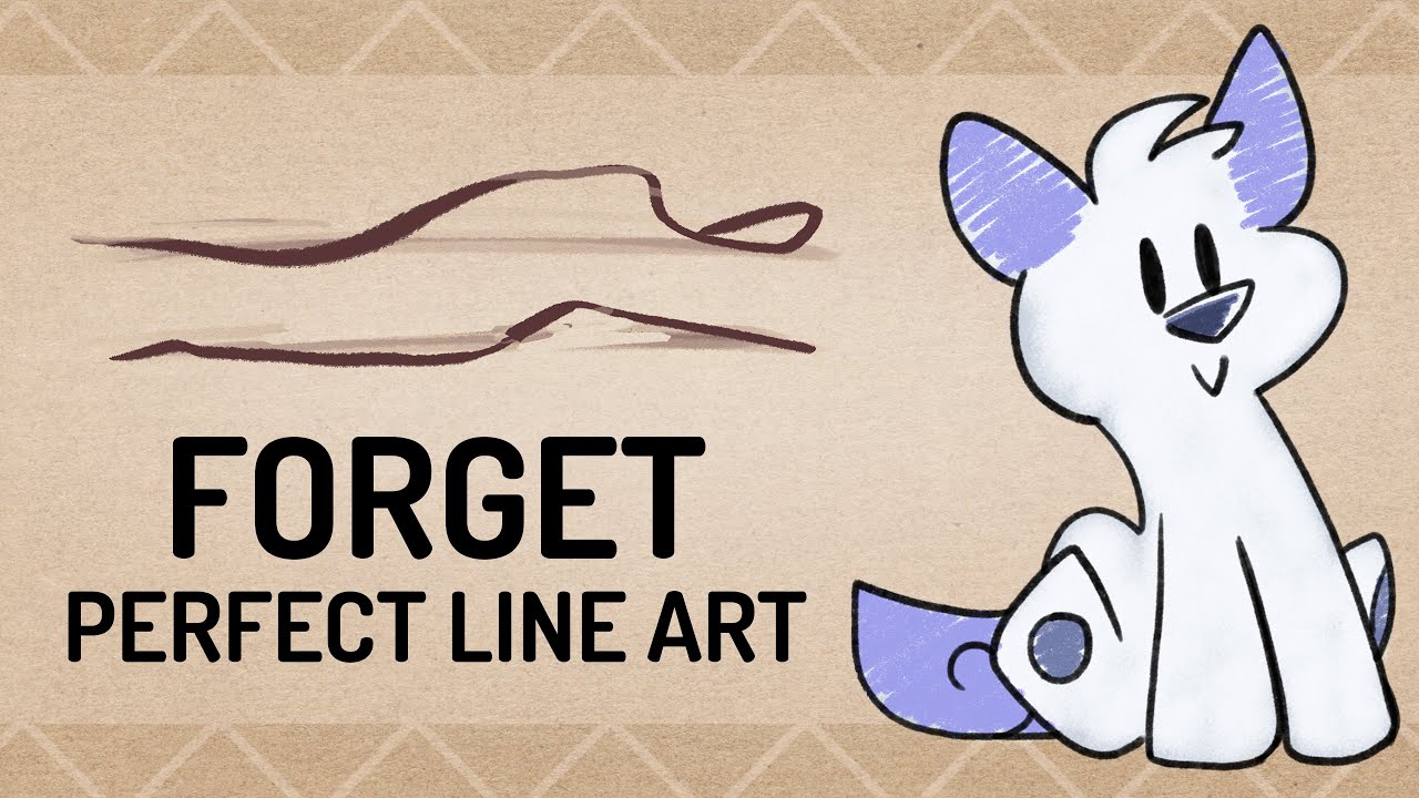 Forget Perfect Line Art