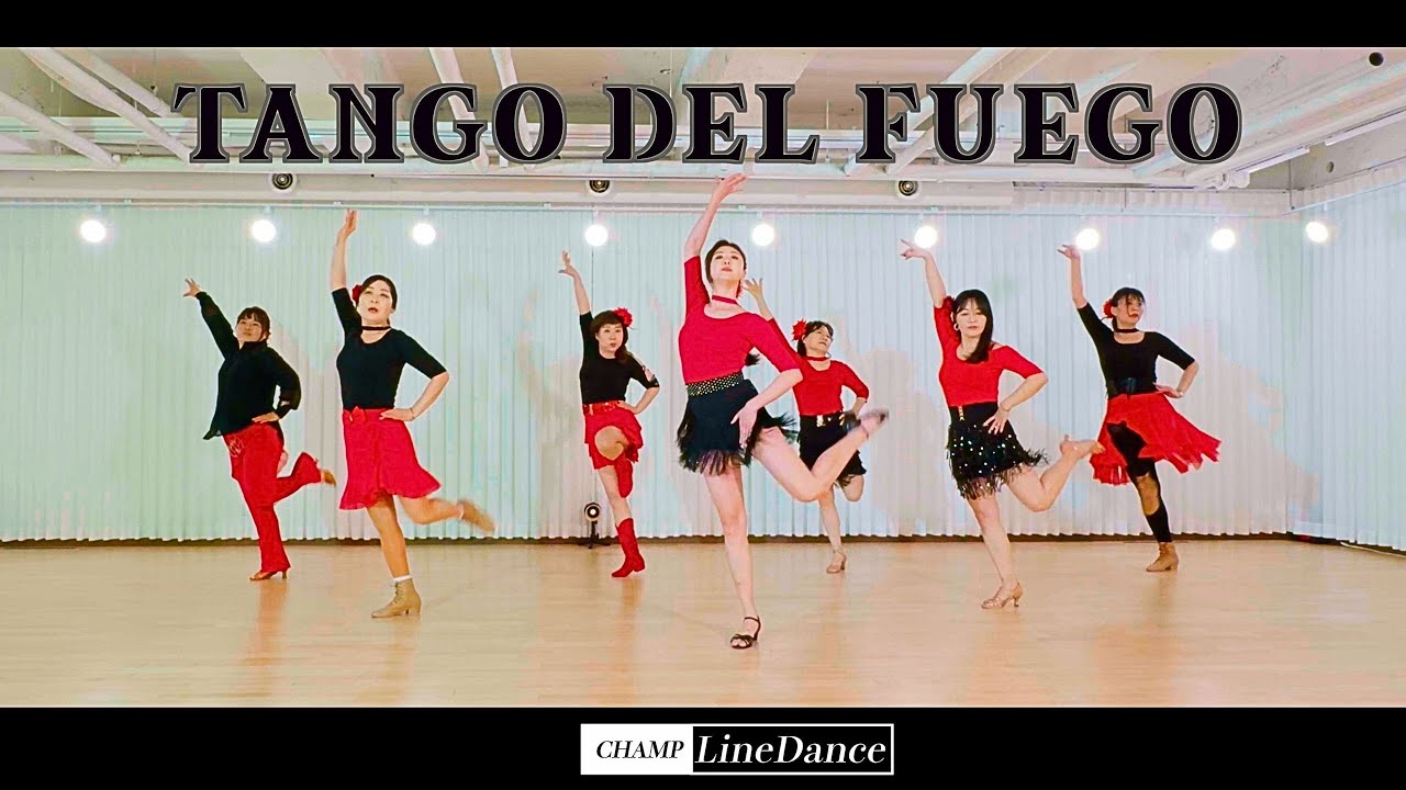 [월요초중급반] Tango Del Fuego LineDance/ 탱고댈퓨에고 라인댄스/ champlinedance