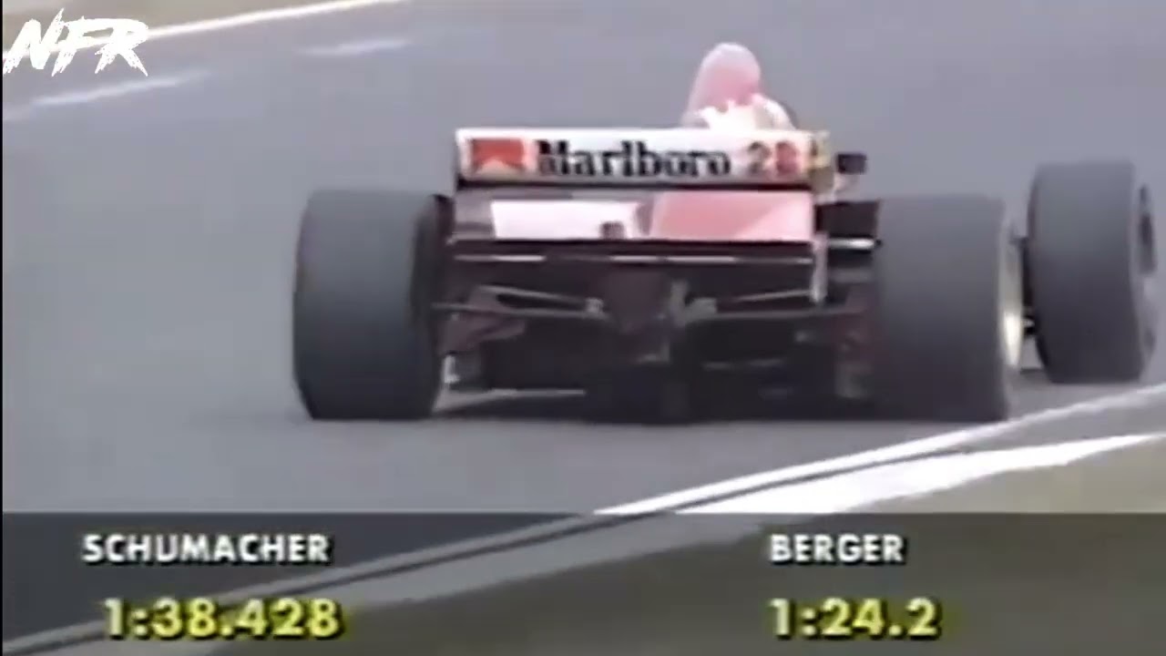 F1 Classic Sounds Gerhard Berger Ferrari V12 Japan 1995