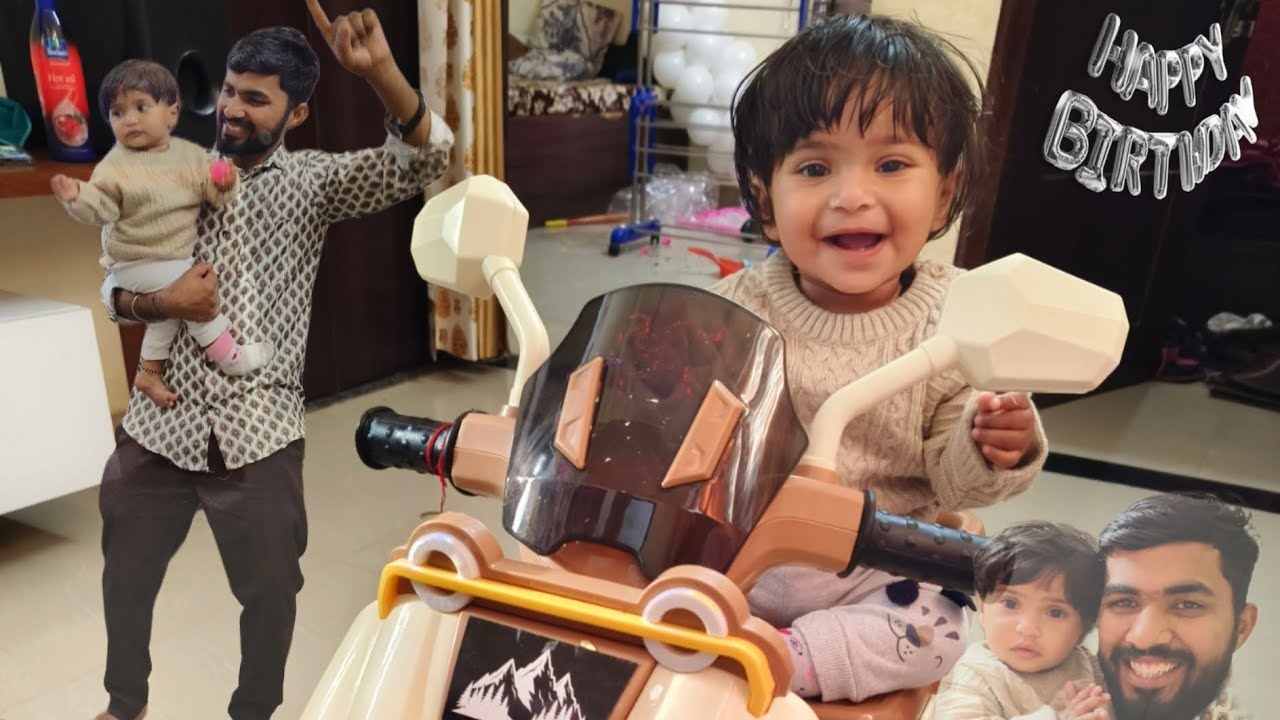 Jai shree ka first birthday celebration 