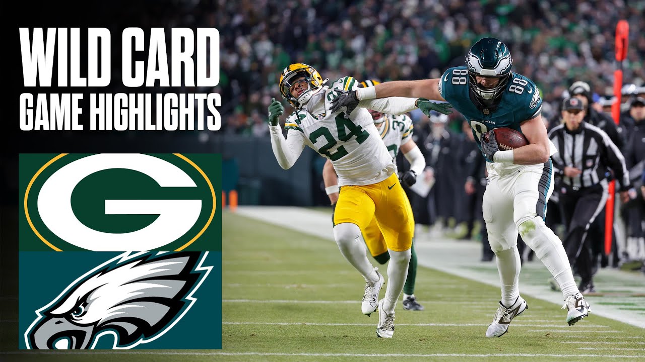 Packers vs Eagles | Wild Card Highlights