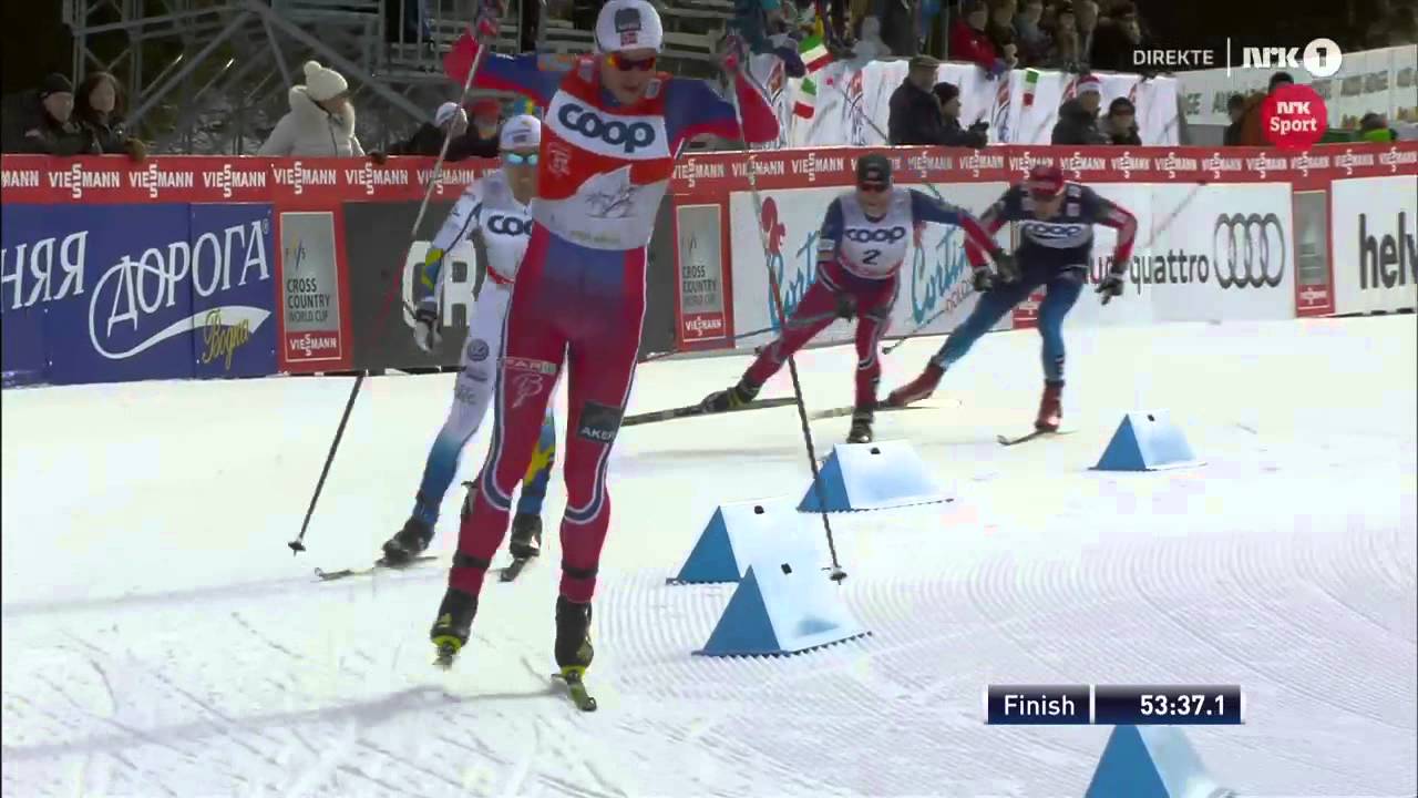 Tour de Ski 2015 stage 5(25 km skate): Petter Northug with another win