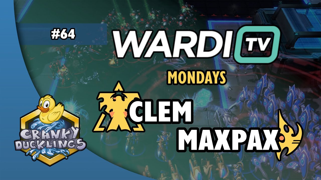 Clem vs MaxPax - TvP | WardiTV Mondays #64 | Weekly StarCraft 2 Tournament