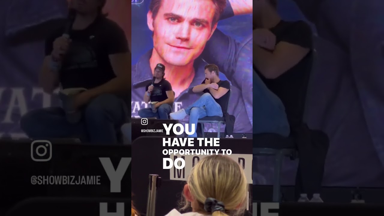 AWESOME advice on making it in this world from Vampire Diaries stars Ian Somerhalder & Paul Wesley