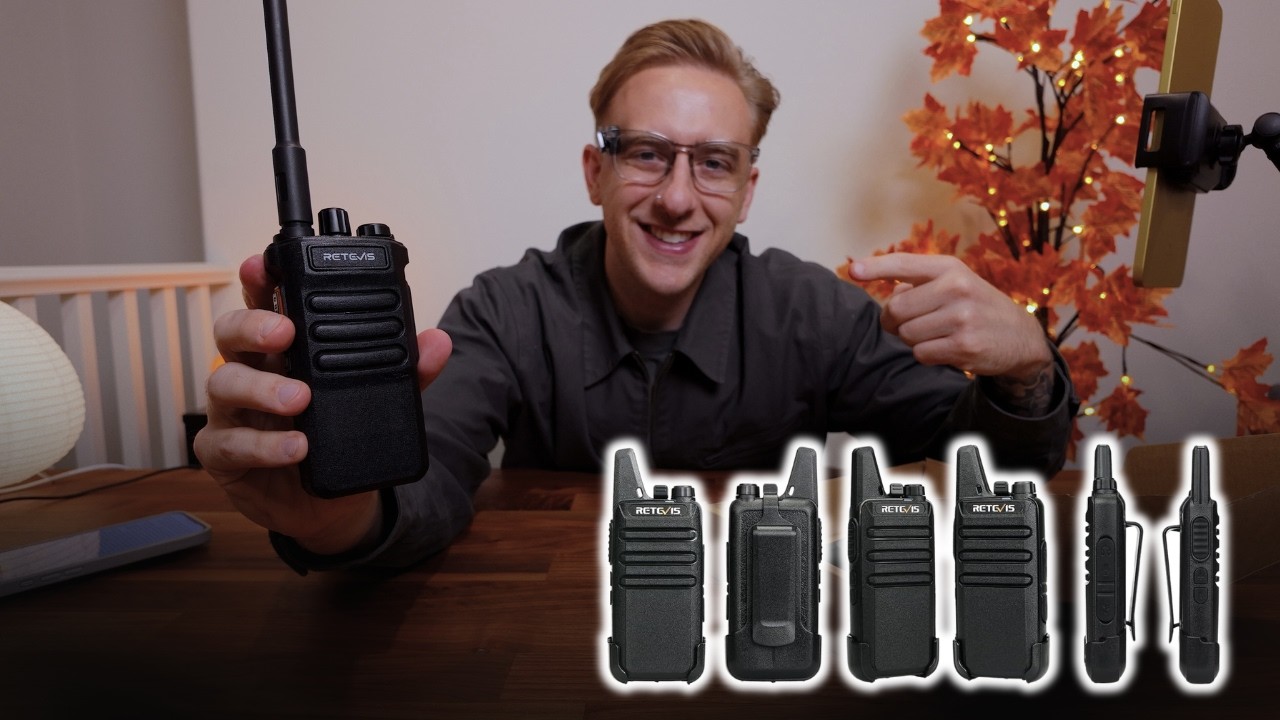 Compact & Rechargeable! Retevis RT22 Walkie Talkies Full Review