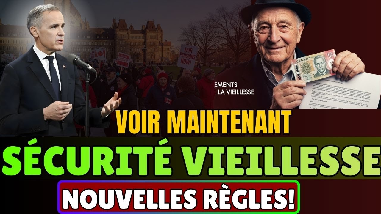 🚨 Mise à jour urgente : nouvelles règles de la Sécurité de la vieillesse cette semaine 💰