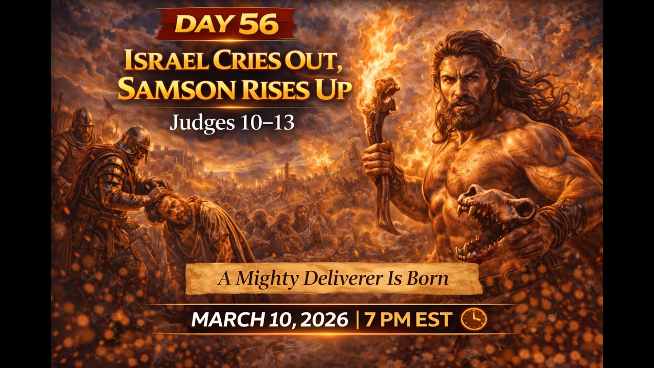 Israel Cries Out… Samson Is Born | The Rise of God’s Strongest Judge (Judges 10–13)