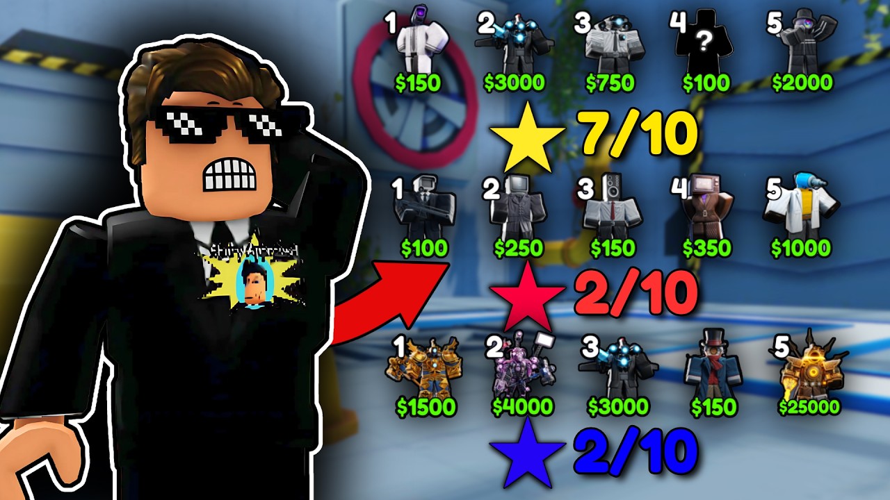 Rating YOUR Loadouts In Skibidi Tower Defense...