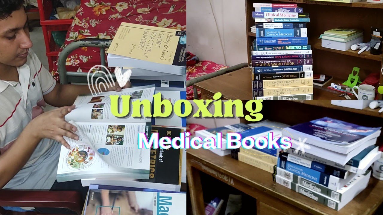 Unboxing 5th Year MBBS Books