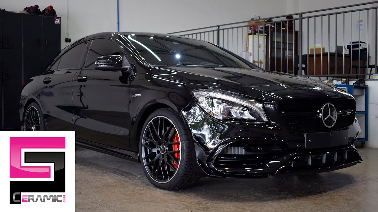 O que é Ceramic Pro? Aplicação em uma CLA 45 AMG