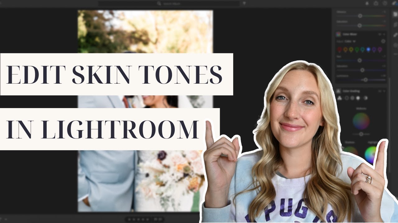 Как быстро изменить тон кожи в Lightroom | Как легко изменить тон кожи, чтобы он выглядел естеств...