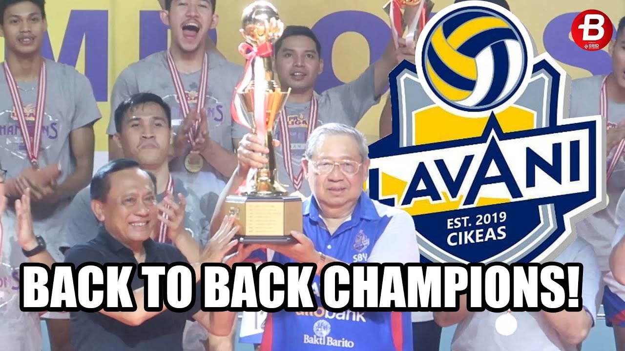 SBY Angkat Piala untuk Jakarta LavAni! Gelar Proliga Kedua Secara Beruntun