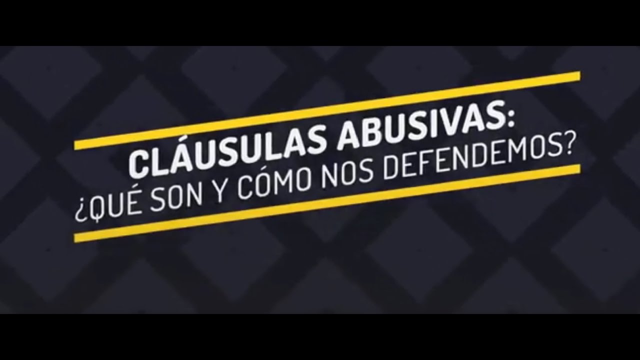 Cláusulas abusivas