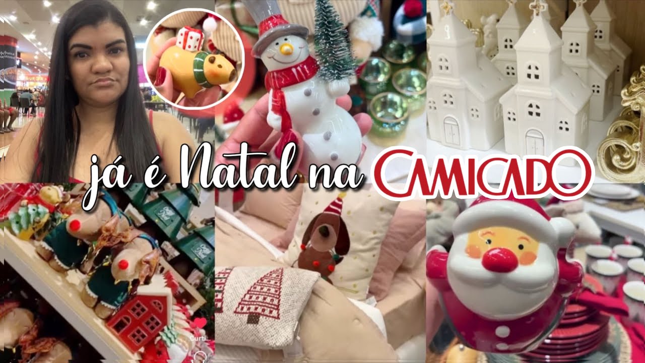JÁ É NATAL NA CAMICADO 2025 | A loja está cheia de decoração de Natal em pleno Agosto 🎄🎅🎁