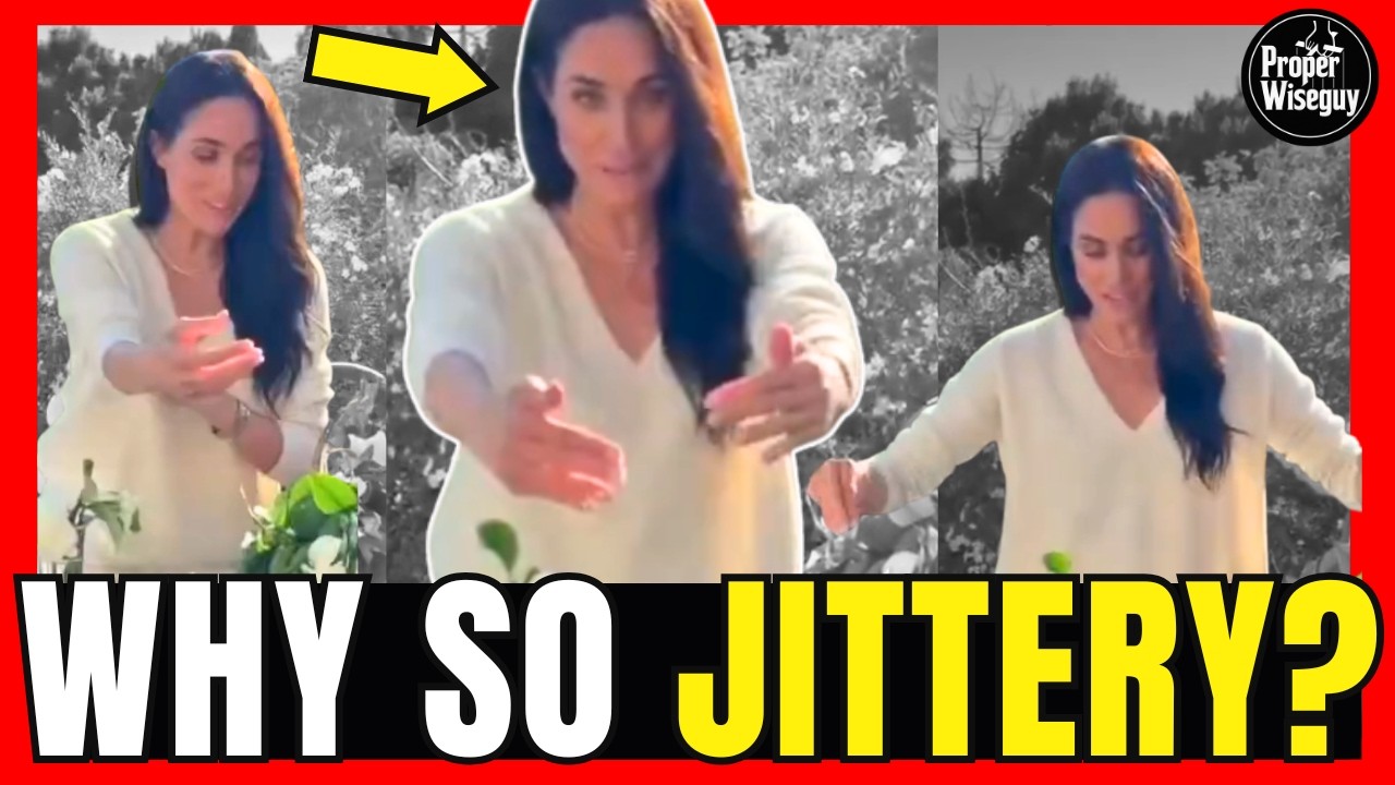 Непостоянные движения рук и постоянное шмыгание носом Меган Маркл вызывают беспокойство в новом в...