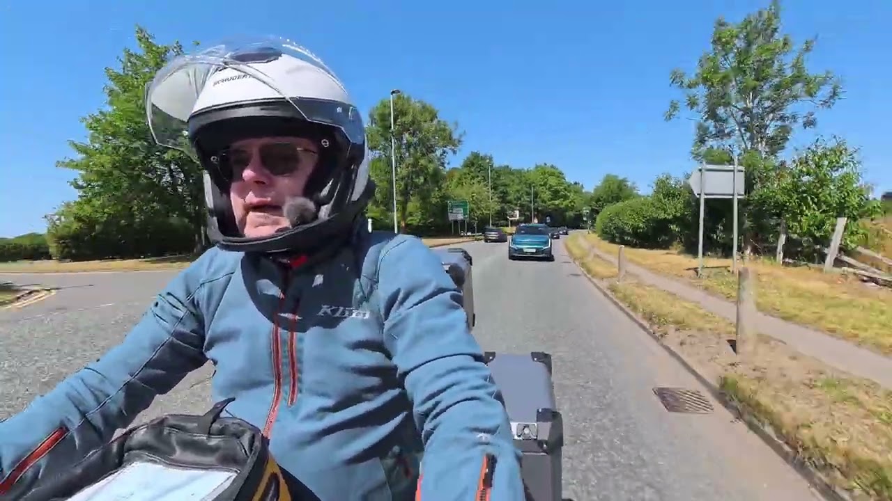 Motorcycle trip to the Llanberis Pass in North Wales