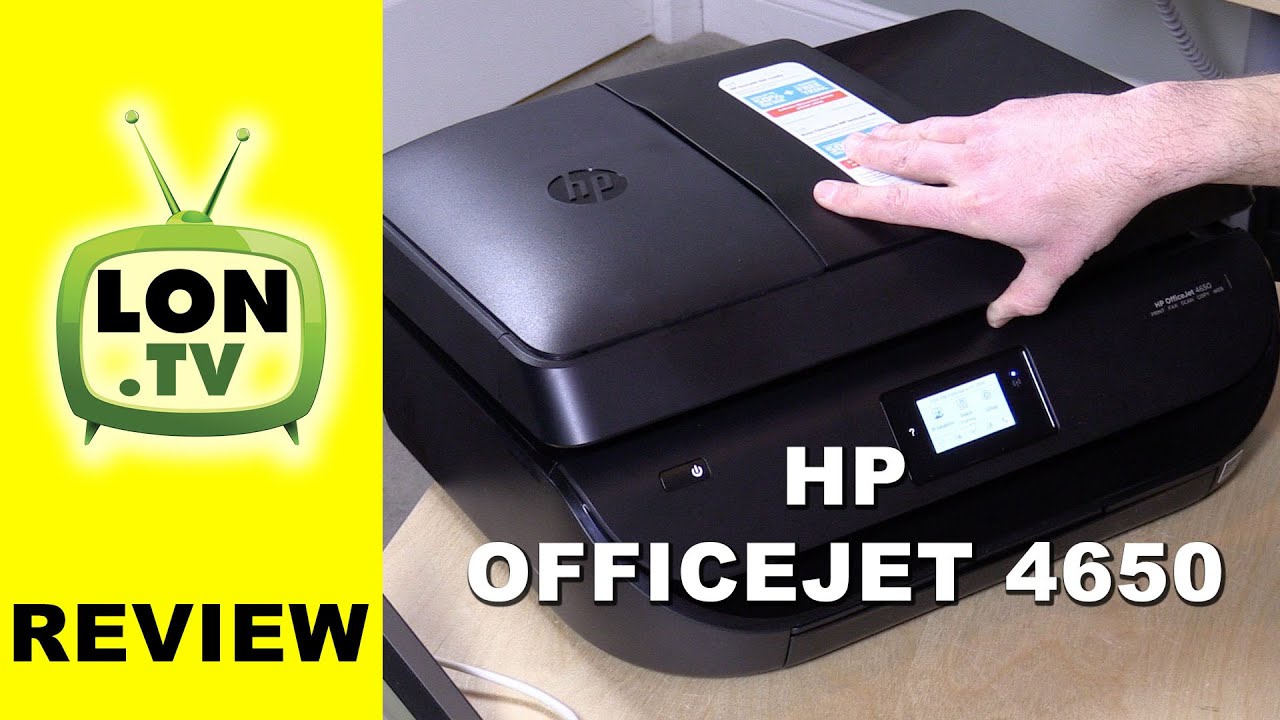 HP Officejet 4650 All-in-One Inkjet Printer and Instant Ink Review