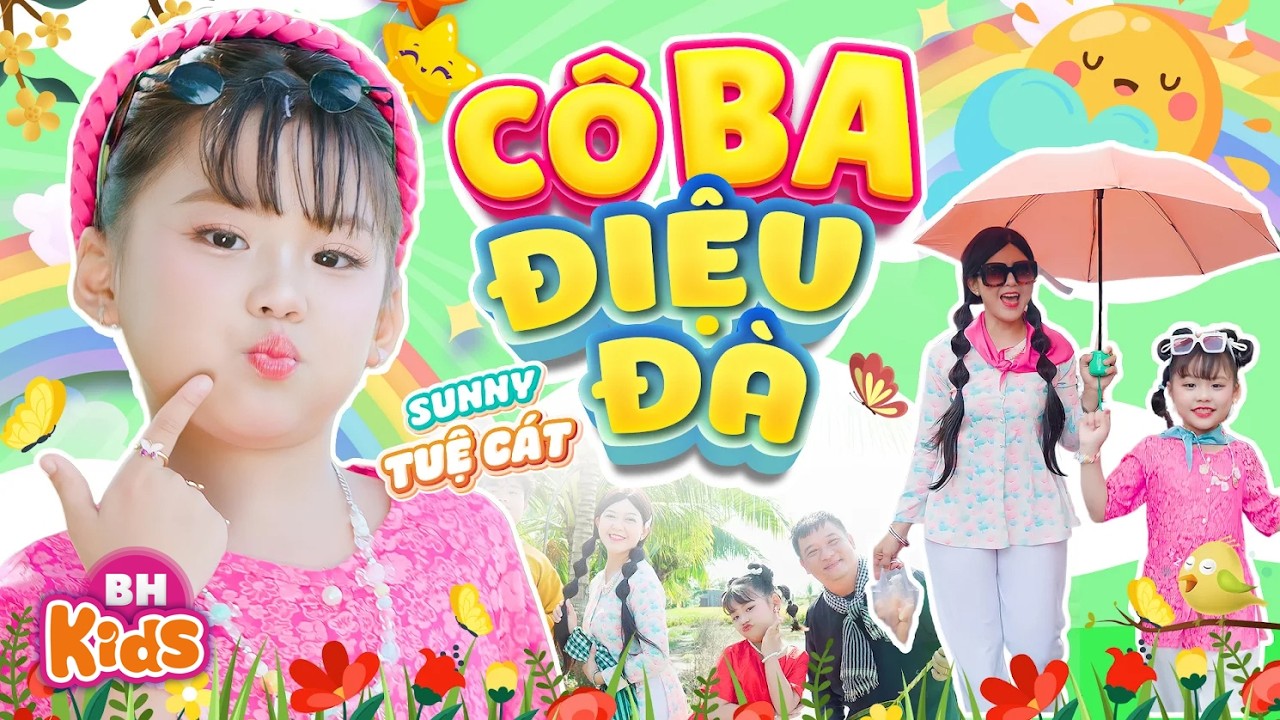 Cô Ba Điệu Đà - NHỨC NÁCH với siêu nhí Sunny Tuệ Cát | Nhạc Trữ Tình Miền Tây Cực Chất, MV 4K