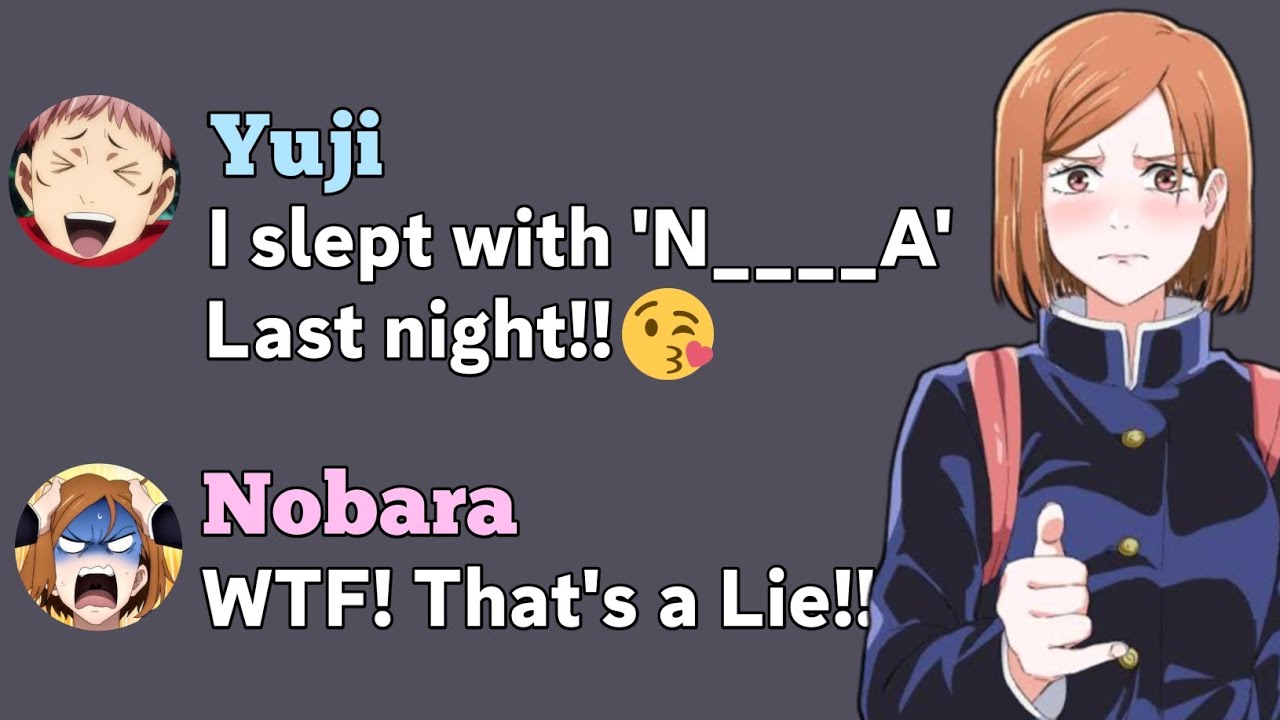 If the Jujutsu Sorcerers played Complete the Sentence...