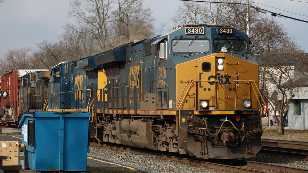 Railfanning Fairport, NY - February 10, 2024