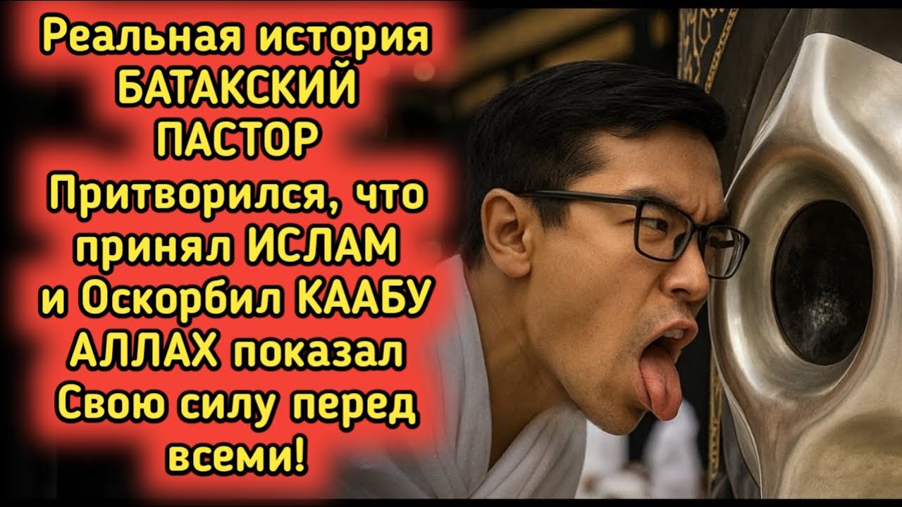 Вирусное ‼️ Пастор притворился мусульманином, осмелился оскорбить Каабу перед джамаатом!