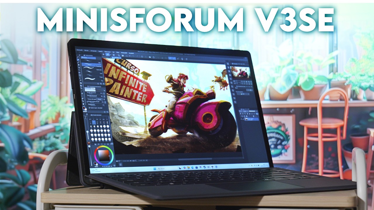 ¿LA SURFACE PRO KILLER MÁS BARATA? SI, Pero... | Review Minisforum V3 SE