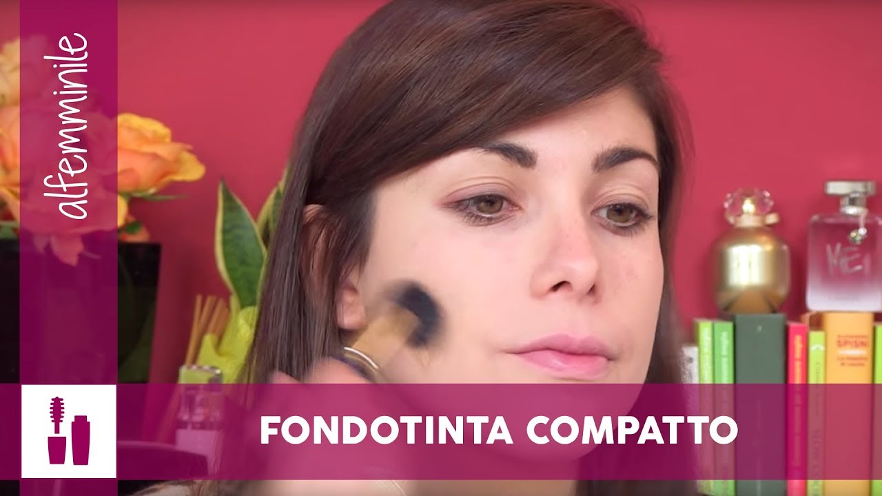 Come si applica il fondotinta compatto?