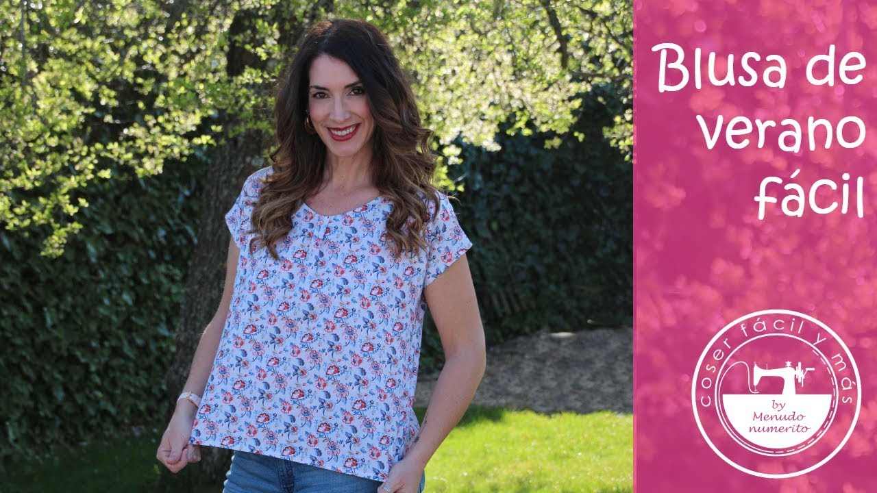 Blusa fácil con patrones: la blusa Mar