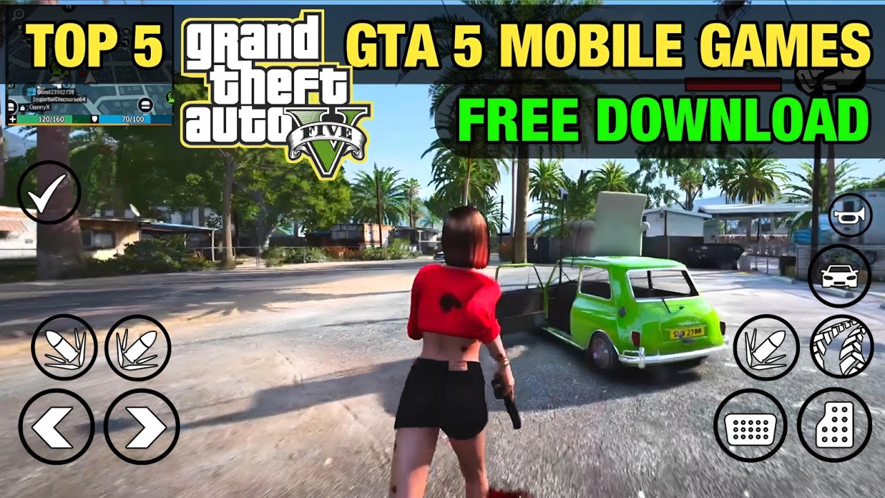 Top 5 Best GTA 5 like Games for Mobile in Tamil
