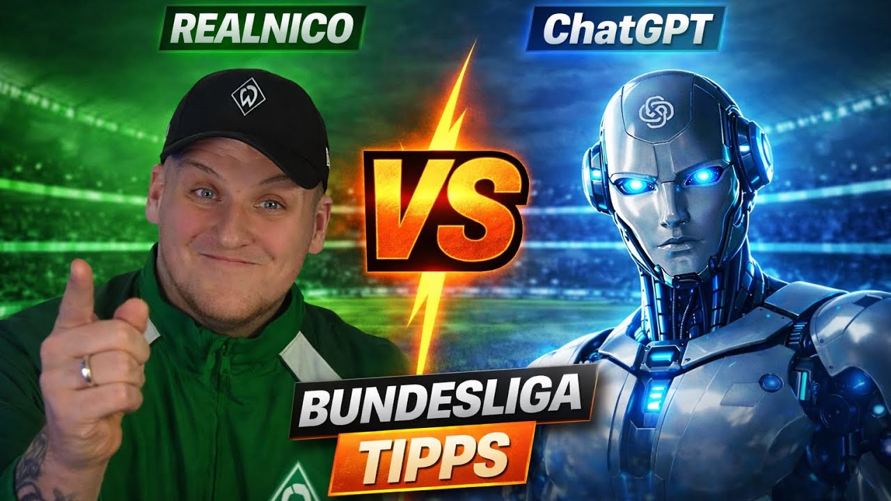 Bundesliga Tipps 25. Spieltag | RealNico vs ChatGPT