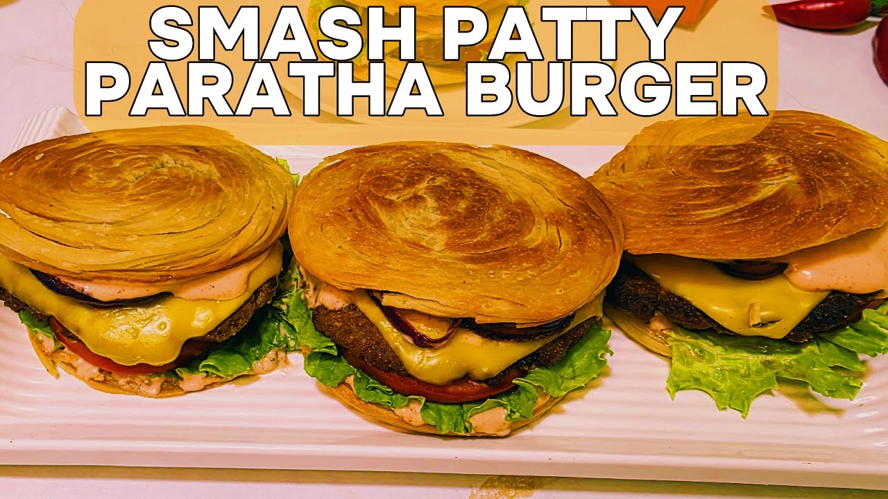 Бургер «Smash Patty Paratha» | Бургер «Dubai Viral Paratha Smash Patty»