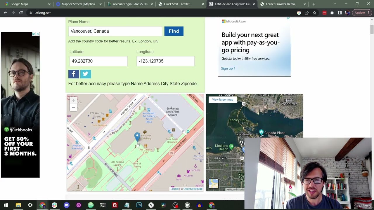 3.2 - Web Map Concepts. Web Dev for GIS and Mapping