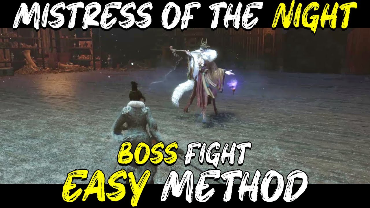 Wuchang: Fallen Feathers | Mistress of the Night BOSS Fight - Huang Yan (Easy Method)