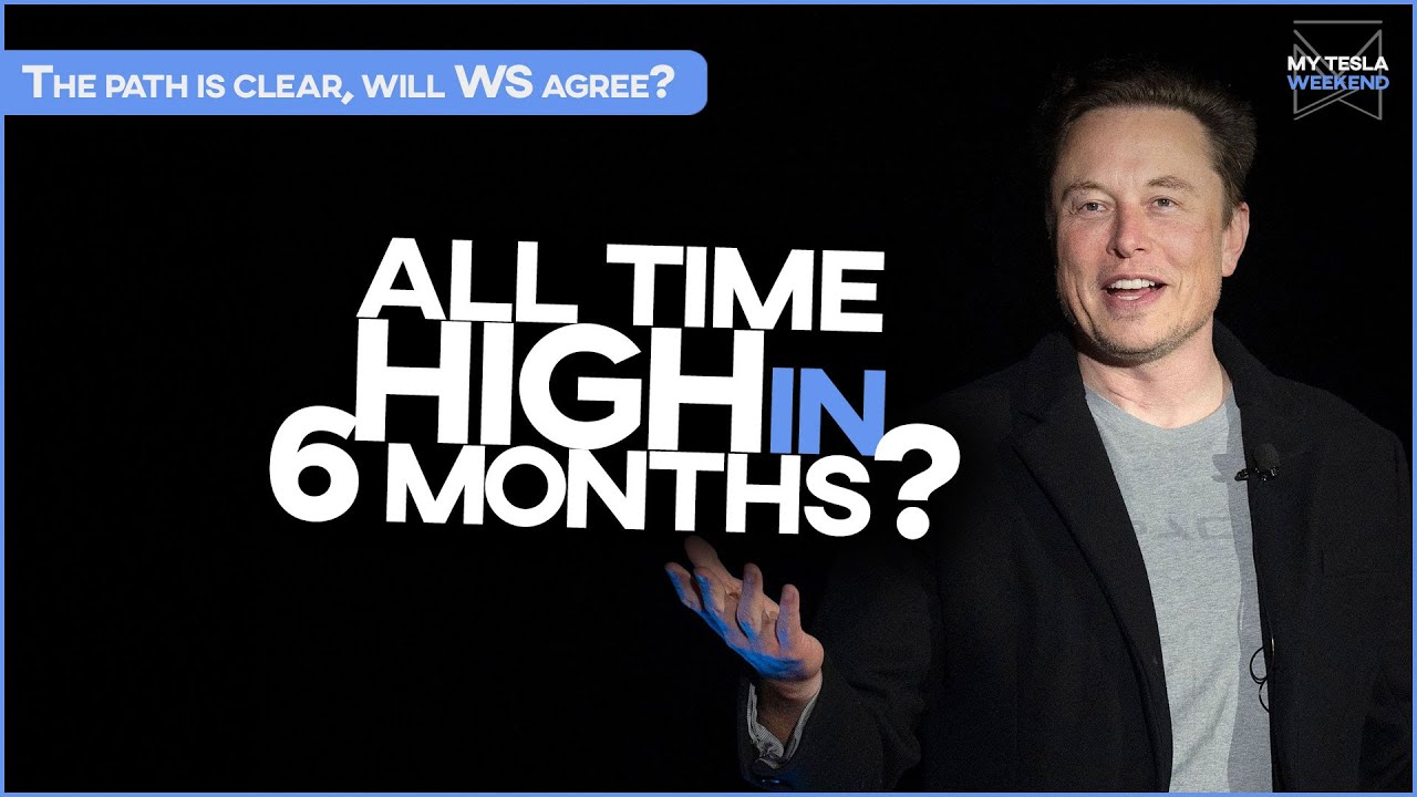 $TSLA All Time High in SIX MONTHS?!?