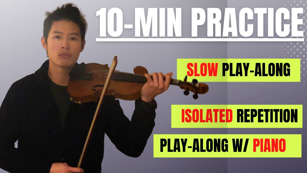 Where is Love (Violin Grade 4 B1) - 10-min Practice w/ Max
