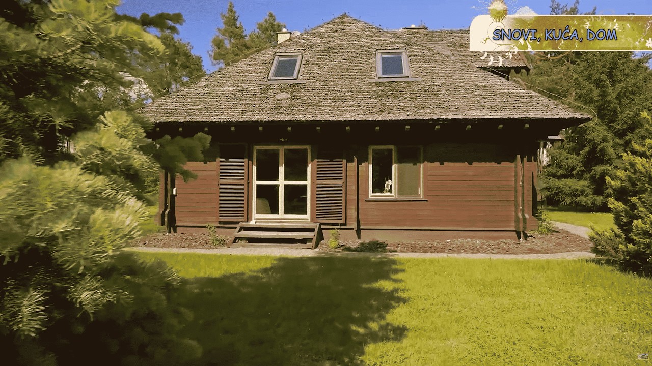 DOM IZ SNOVA: DRVENA KUĆA (BRVNARA) KAO MODERAN DOM